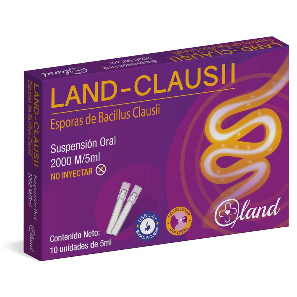 LAND CLAUSII 2000M/5ML X 10UND LAND