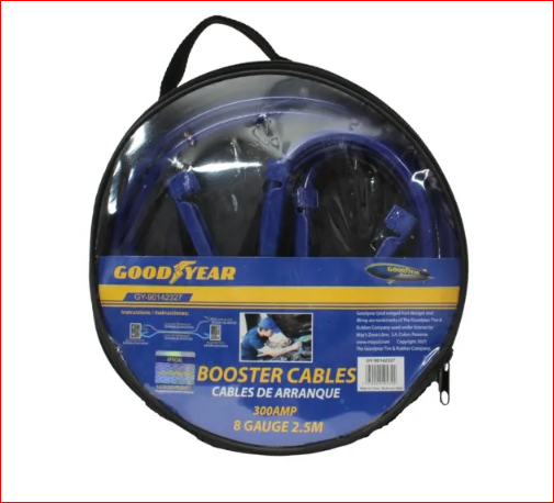 CABLE AUXILIAR BATERIA GOODYEAR 2,5 MTS 300AMP