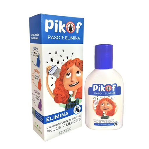 LOCION PIKOF 120ML ANTIPIOJOS PASO 1