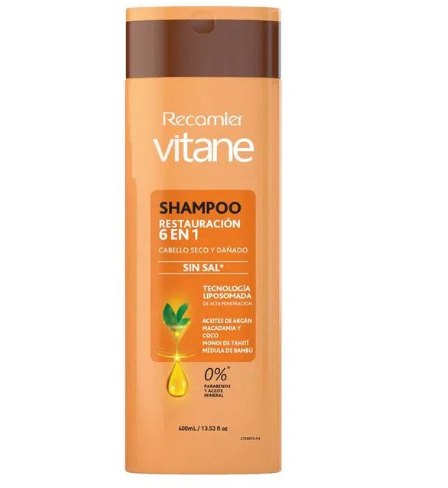 CHAMPU VITANE 400ML RESTAURACION 6 EN 1