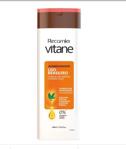 ACONDICIONADOR VITANE 400ML LISO BRASILERO