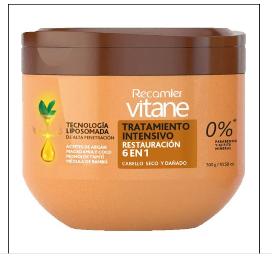 TRATAMIENTO VITANE 300GR INTENSIVO RESTAURACIÓN 6 EN 1