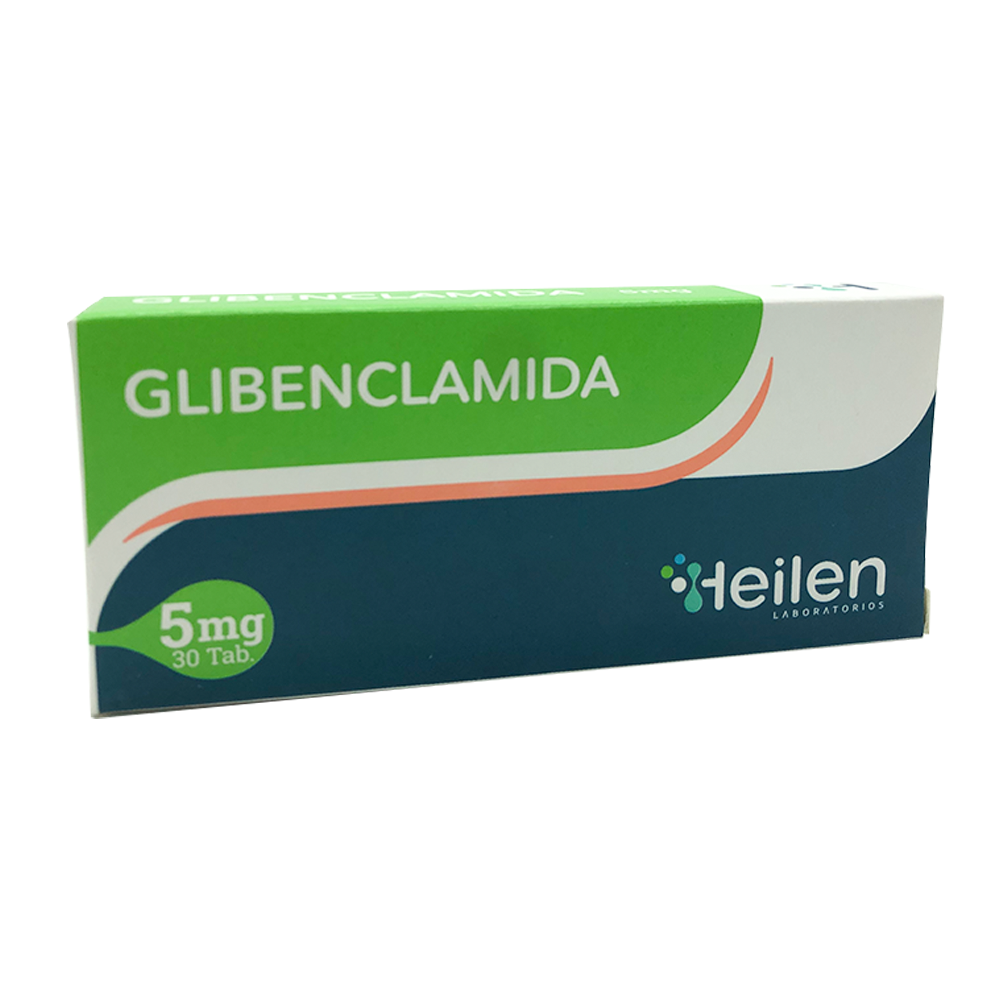 GLIBENCLAMIDA 5MG X 30TABL HEILEN