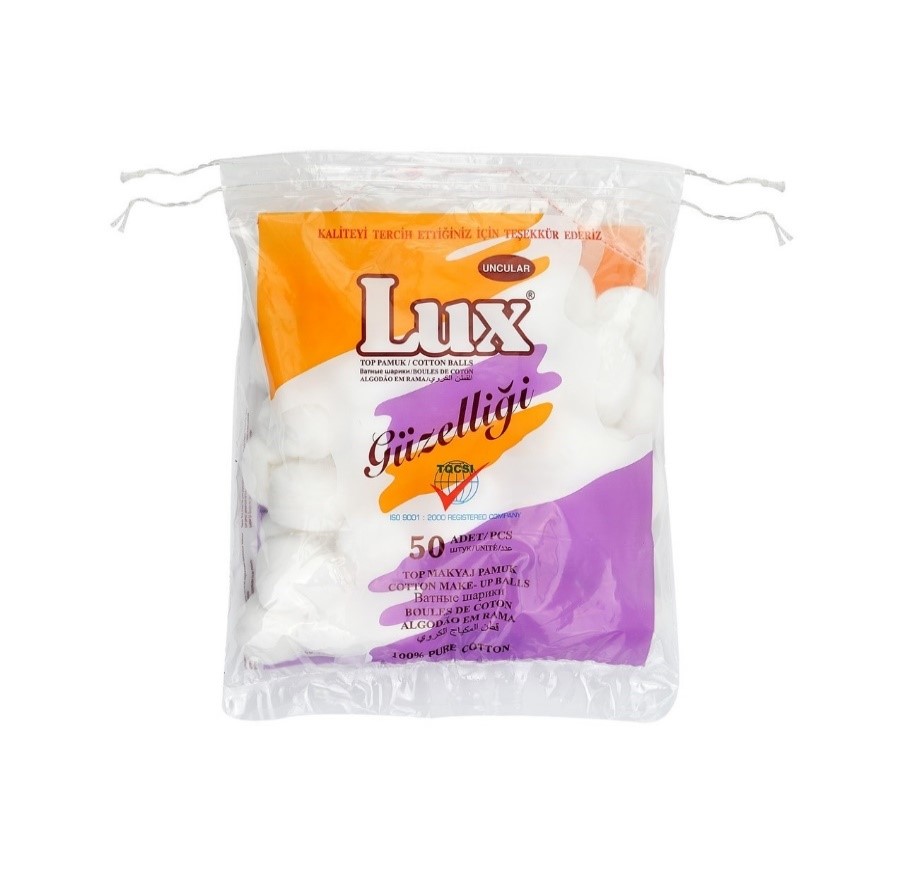 MOTAS ALGODON LUX 50UND PAQUETES