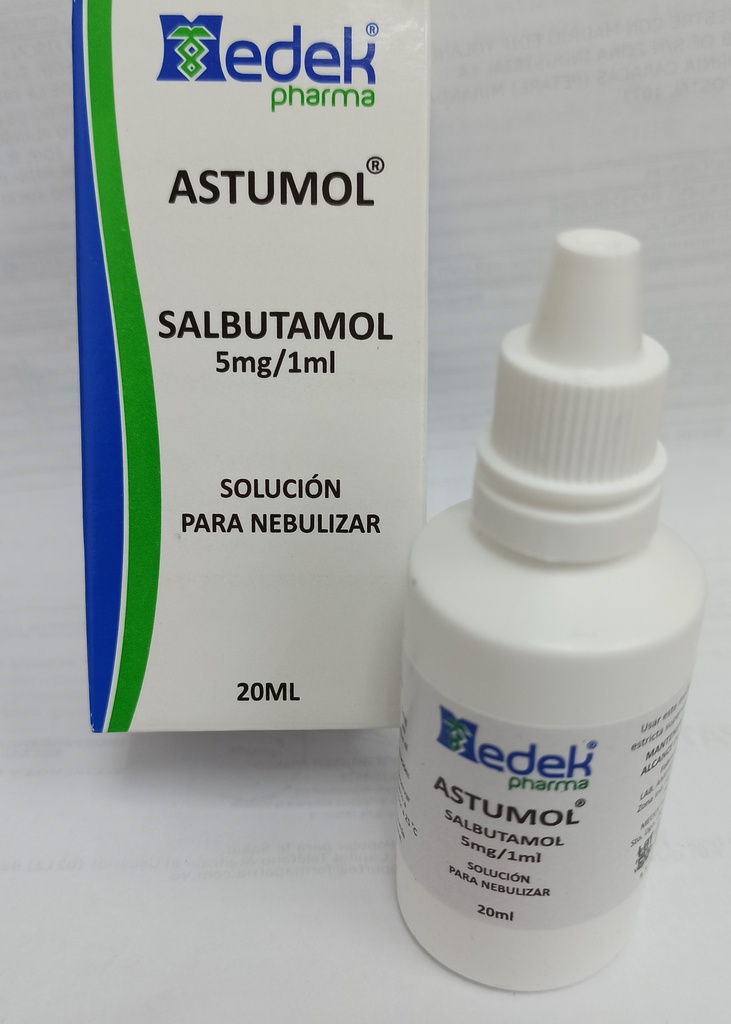 ASTUMOL 5MG/1ML X 20ML SALBUTAMOL MEDEK