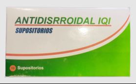 ANTIDISRROIDAL IQI X 10SUPOSITORIOS INNOVACION QUIMICA
