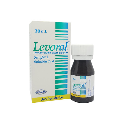 LEVORAT 5MG X 30ML SOL ORAL PED OFTALMI