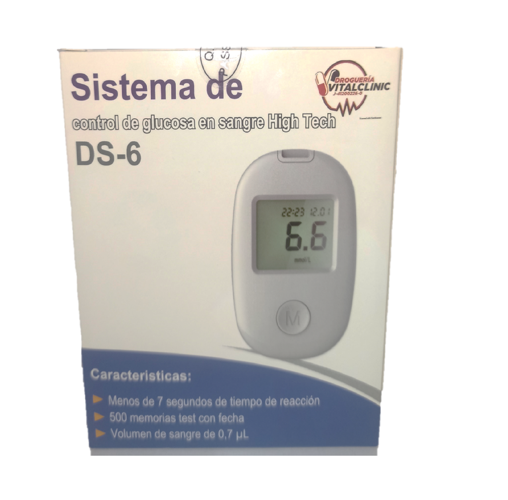 GLUCOMETRO DIGITAL DS6 VITALCLINIC