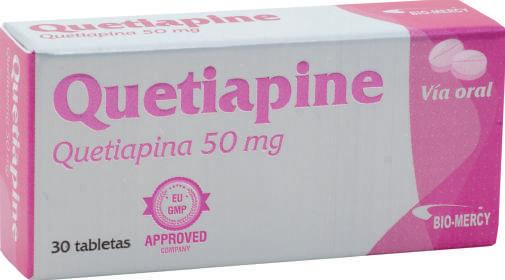 QUETIAPINE 50MG X 30TAB QUETIAPINE BIOMERCY