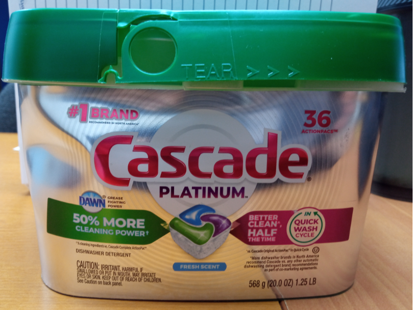 LAVAPLATOS CASCADE 36UND PLAT CAPS