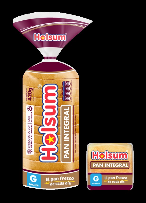 PAN SANDWICH HOLSUM 420GR (G) INTEGRAL