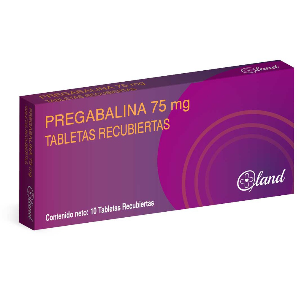 PREGABALINA 75MG X 10TABL LAND