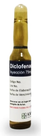 DICLOFENAC POT 75MG/3ML X 1AMP I.M I.V KMPLUS