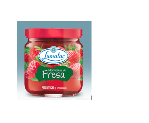MERMELADA LUMALAC 250GR FRESA
