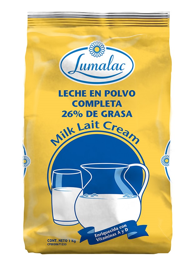 LECHE LUMALAC 1KG COMPLETA
