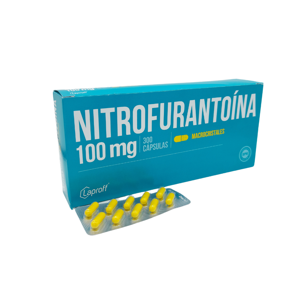 NITROFURANTOINA 100MG X 10CAPS LAPROFF