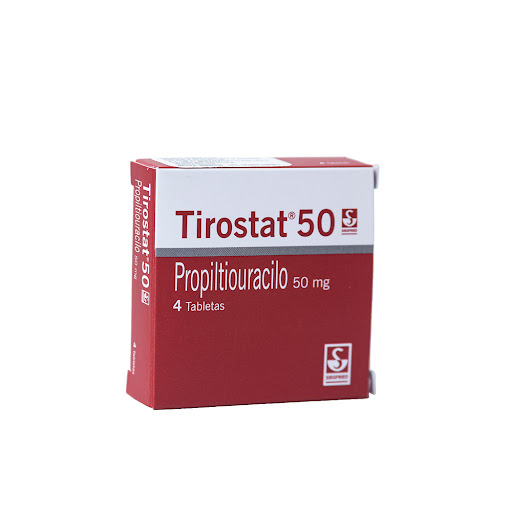 TIROSTAT 50MG X 4TABL PROPILTIOURACILO MEYER