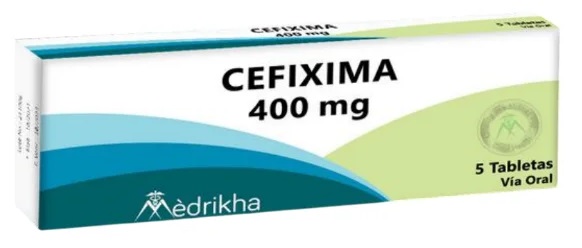 CEFIXIMA 400MG X 10TAB DPT