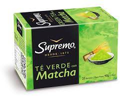 TE SUPREMO 20UND VERDE CON MATCHA