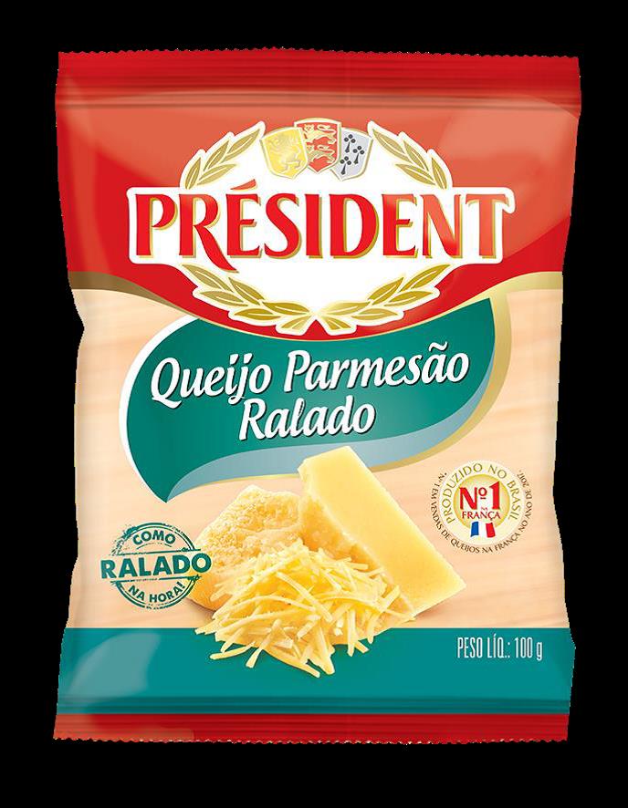QUESO PRESIDENT 100GR PARMESANO RALLADO