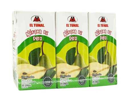 JUGO EL TUNAL 200ML PERA TRIPACK