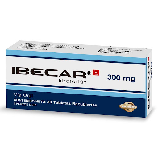 IBECAR 300MG X 30TAB IRBESARTAN VALMORCA