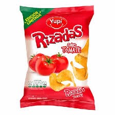PAPAS RIZADAS YUPI 130GR TOMATE