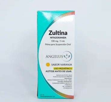 ZULTINA PED 100MG/5ML X 30ML NITAZOXANIDA ANGELUS