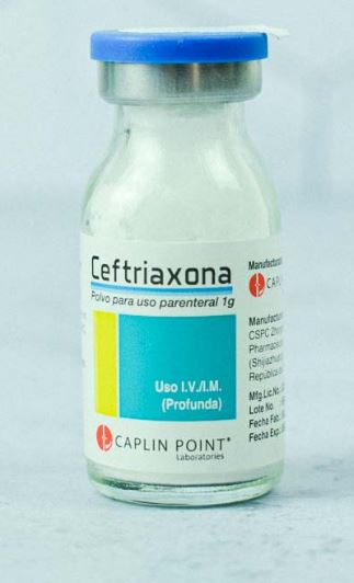 CEFTRIAXONA 1GR X 1AMP I.V I.M CAPLIN