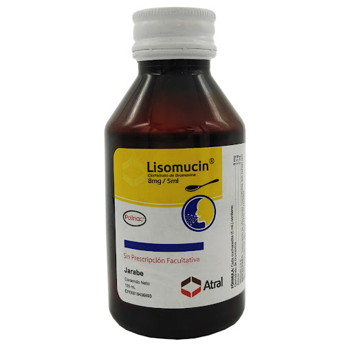 LISOMUCIN JBE 8MG/5ML X 120ML POLINAC