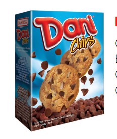 GALLETAS DANIBISK 200GR DANICHIPS