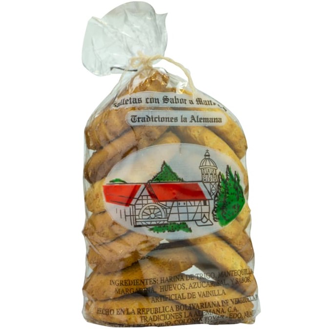 GALLETAS TRADICIONES LA ALEMANA 200GR NARANJA