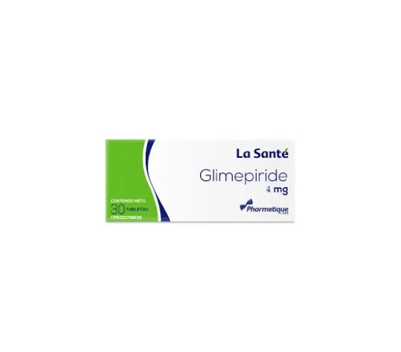 GLIMEPIRIDE 4MG X 30TAB LA SANTE