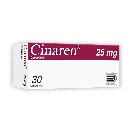 CINAREN 25MG X 30COMP CINNARIZINA DOLLDER