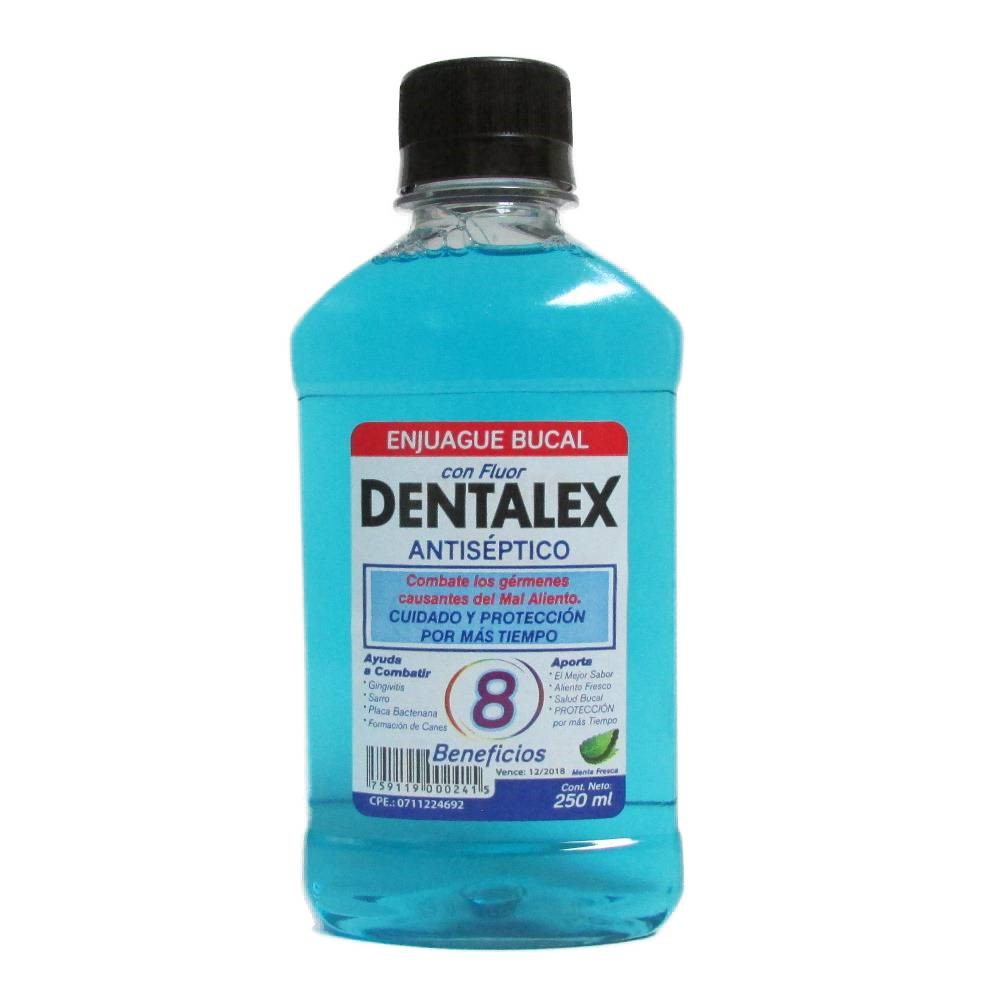 ENJUAGUE BUCAL DENTALEX 250ML AZUL