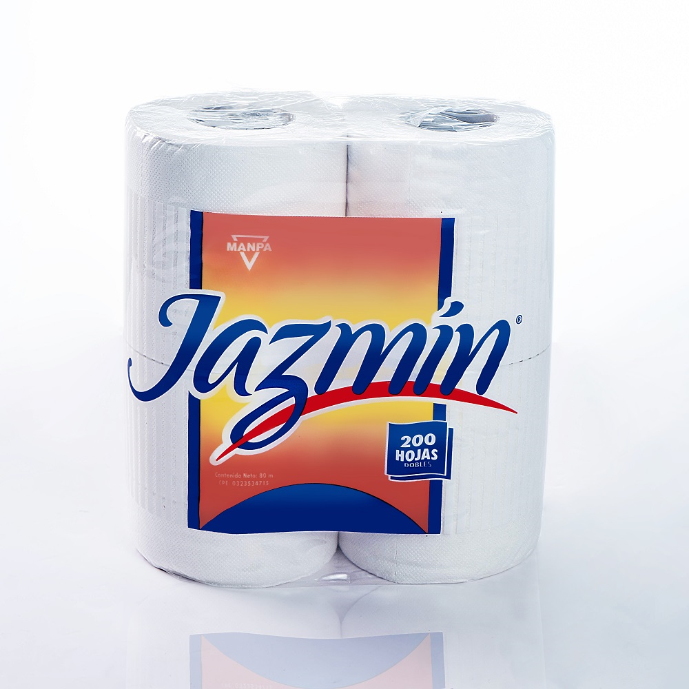 PAPEL HIG JAZMIN X4ROLL 200H DOBLES