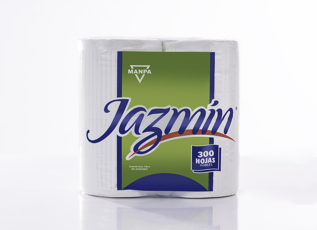 PAPEL HIG JAZMIN 4ROLL 300H DOBLE