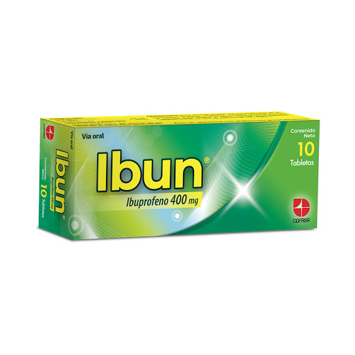 IBUN 400MG X 10TABL IBUPROFENO COFASA