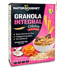 GRANOLA NATURGOURMET 250GR INTEG. CLASICA