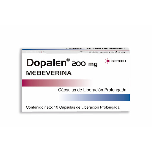 DOPALEN LP 200MG X 10CAPS MEBEVERINA BIOTECH