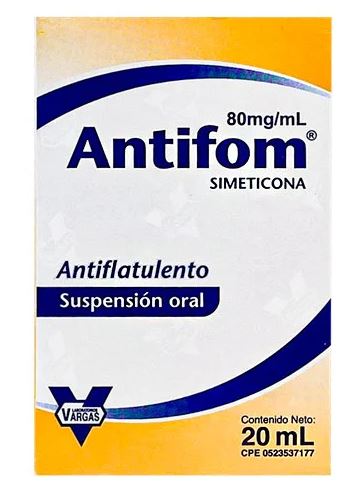 ANTIFOM 80MG X 20ML SIMETICONA VARGAS