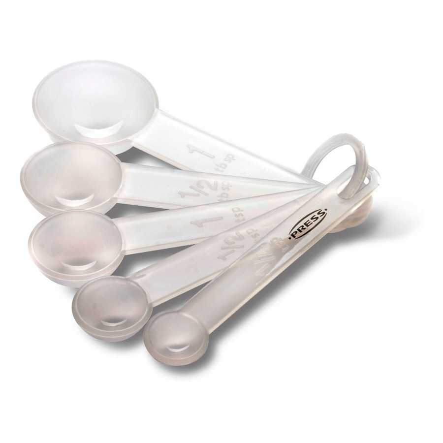 CUCHARAS MEDIDORAS PRESS SET 5 UND