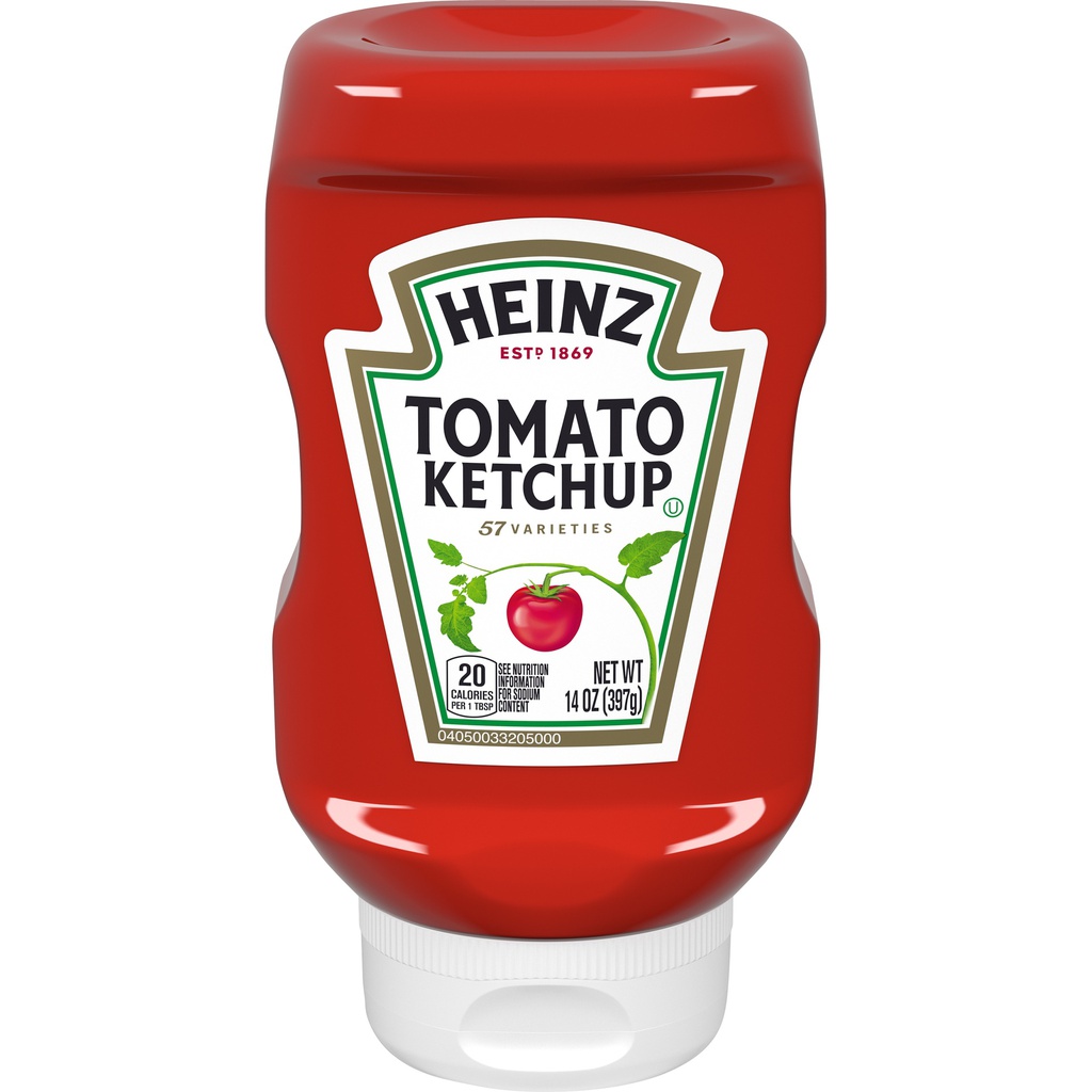SALSA DE TOMATE HEINZ 397GR PLASTICO