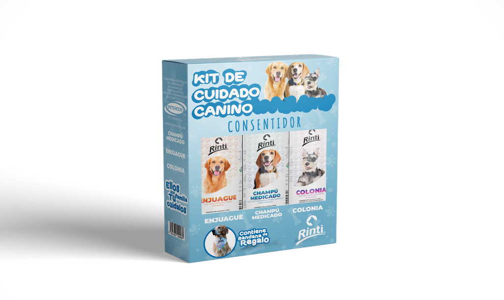 KIT DE CUIDADO CANINO CONSENTIDOR
