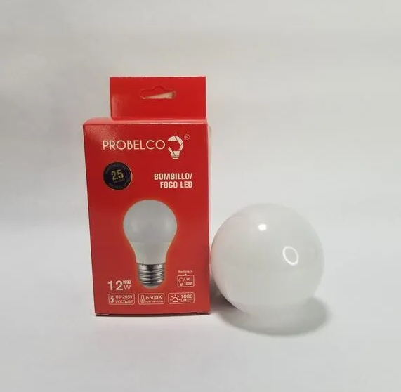 BOMBILLO LED PROBELCO 12W 6500K E-27