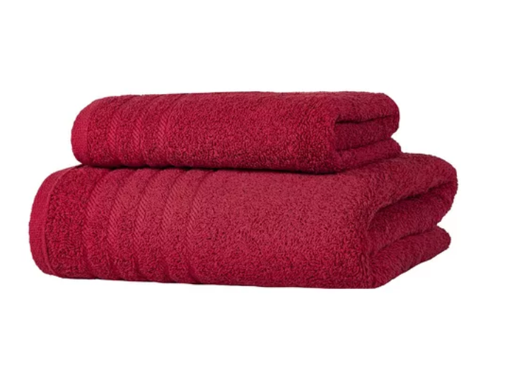TOALLA CLASSIC BAÑO MERLOT AMA DE CASA