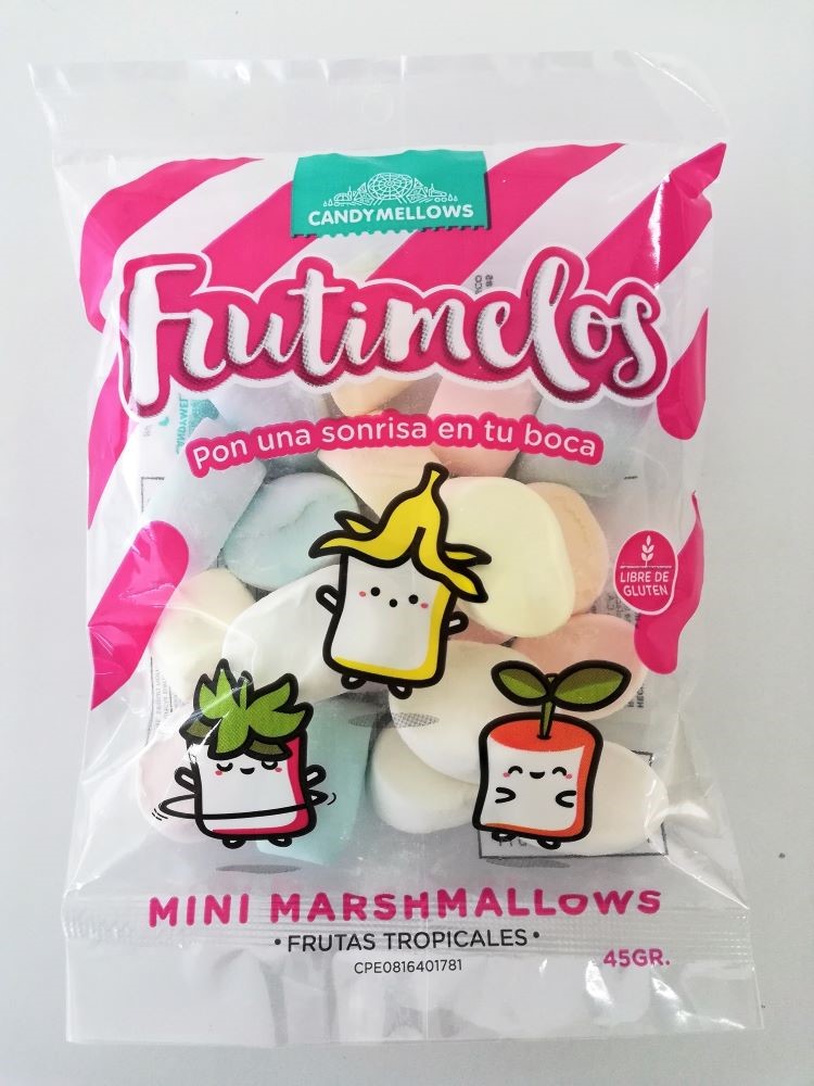 MARSHMALLOWS FRUTIMELOS 45GR FRUTAS TROPI