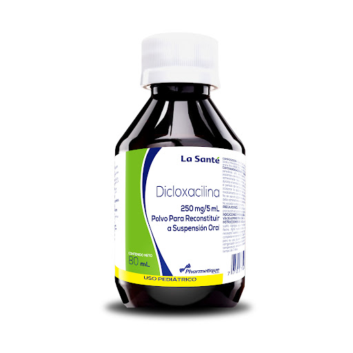 DICLOXACILINA 250MG/5ML X 80ML SUSP ORAL LA SANTE