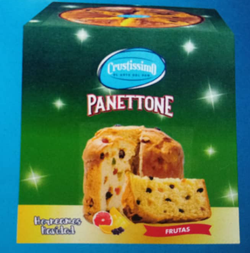 PANETTONE CRUSTISSIMO 400GR FRUTAS