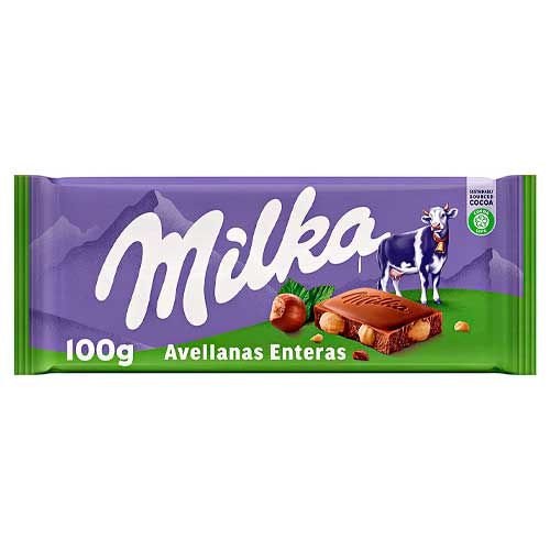 CHOCOLATE MILKA 100GR AVELLANA
